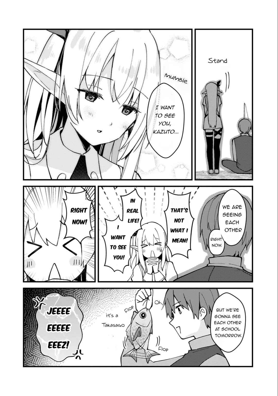 Netoge no Yome ga Ninki Idol datta: Cool kei no Kanojo wa Genjitsu demo Yome no Tsumori de Iru Chapter 36 - Page 6
