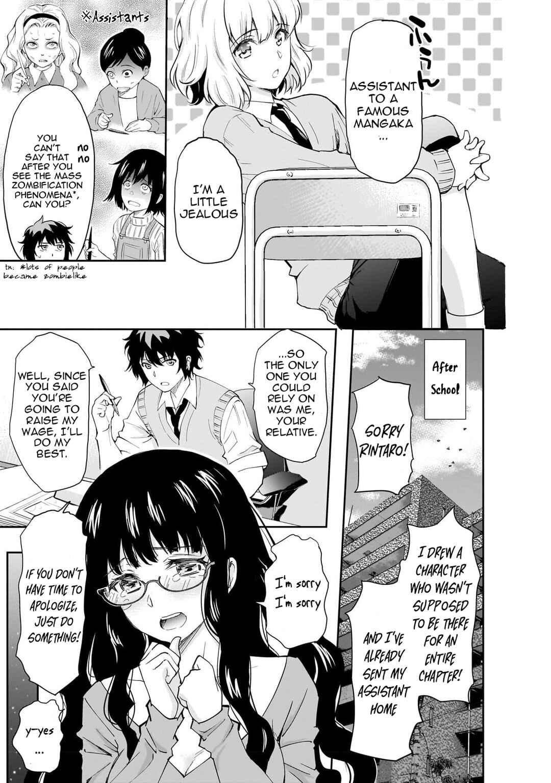 Isshou Hatarakitakunai Ore ga, Classmate no Daininki Idol ni Natsukaretara Chapter 3 - Page 9