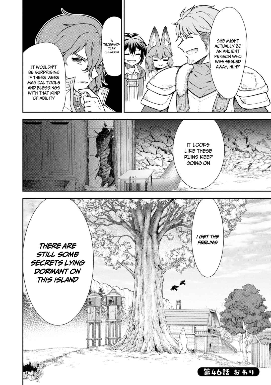 Tenohira Kaitaku Mura de Isekai Kenkokuki ~Fueteku Yome-tachi to Nonbiri Mujintou Life~ Chapter 46 - Page 25