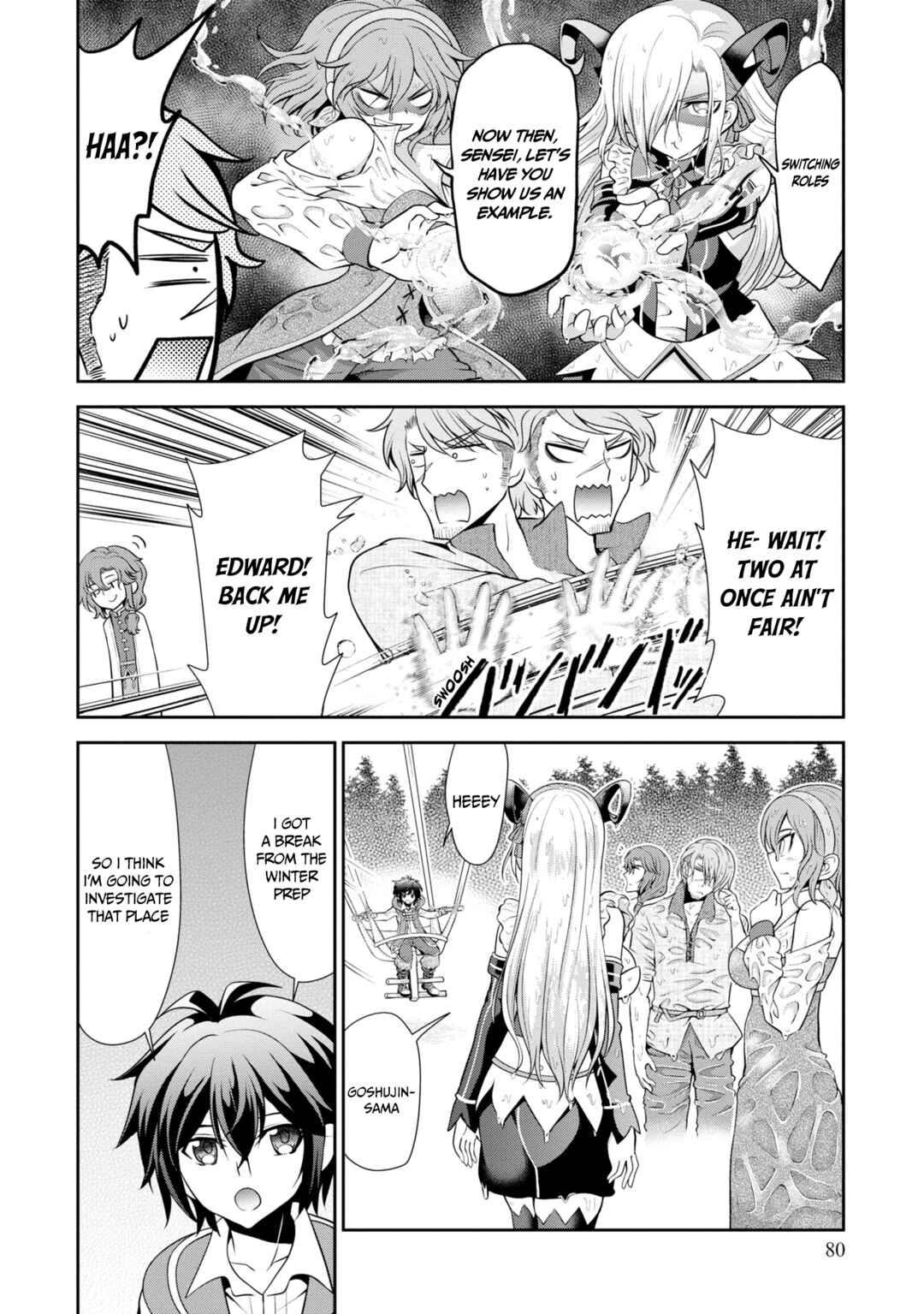 Tenohira Kaitaku Mura de Isekai Kenkokuki ~Fueteku Yome-tachi to Nonbiri Mujintou Life~ Chapter 46 - Page 5