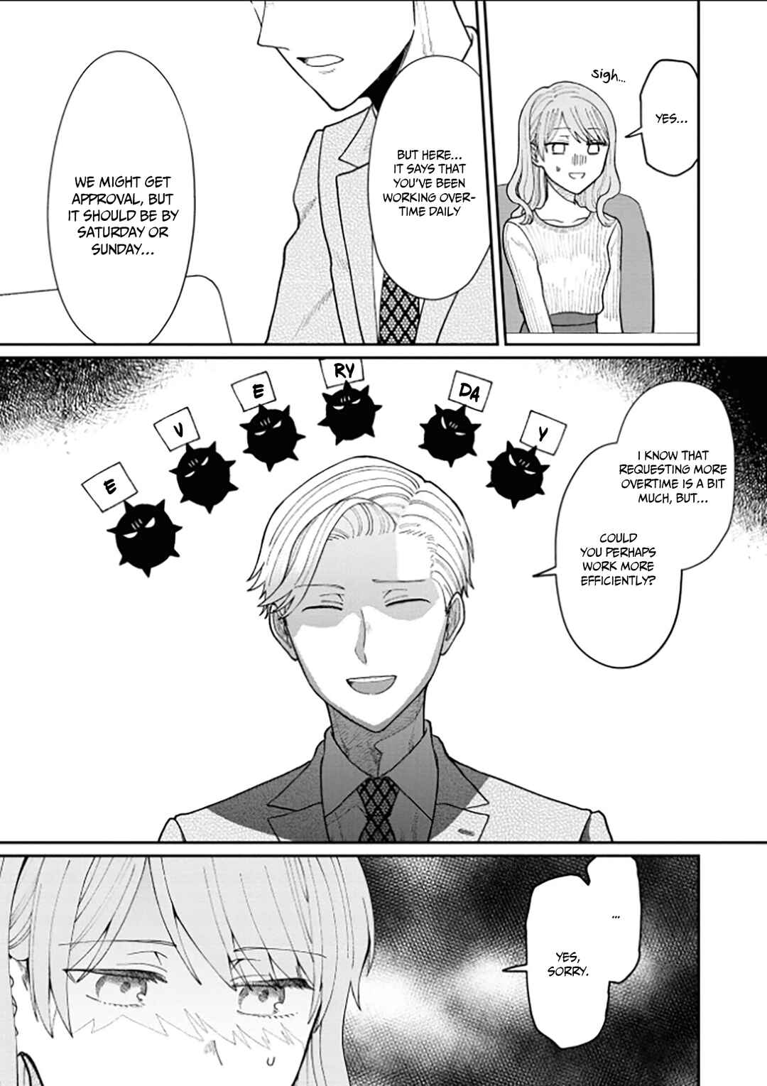 Kuuki ga "Yomeru" Shinnyuu Shain to Buaisou na Senpai Chapter 13 - Page 10