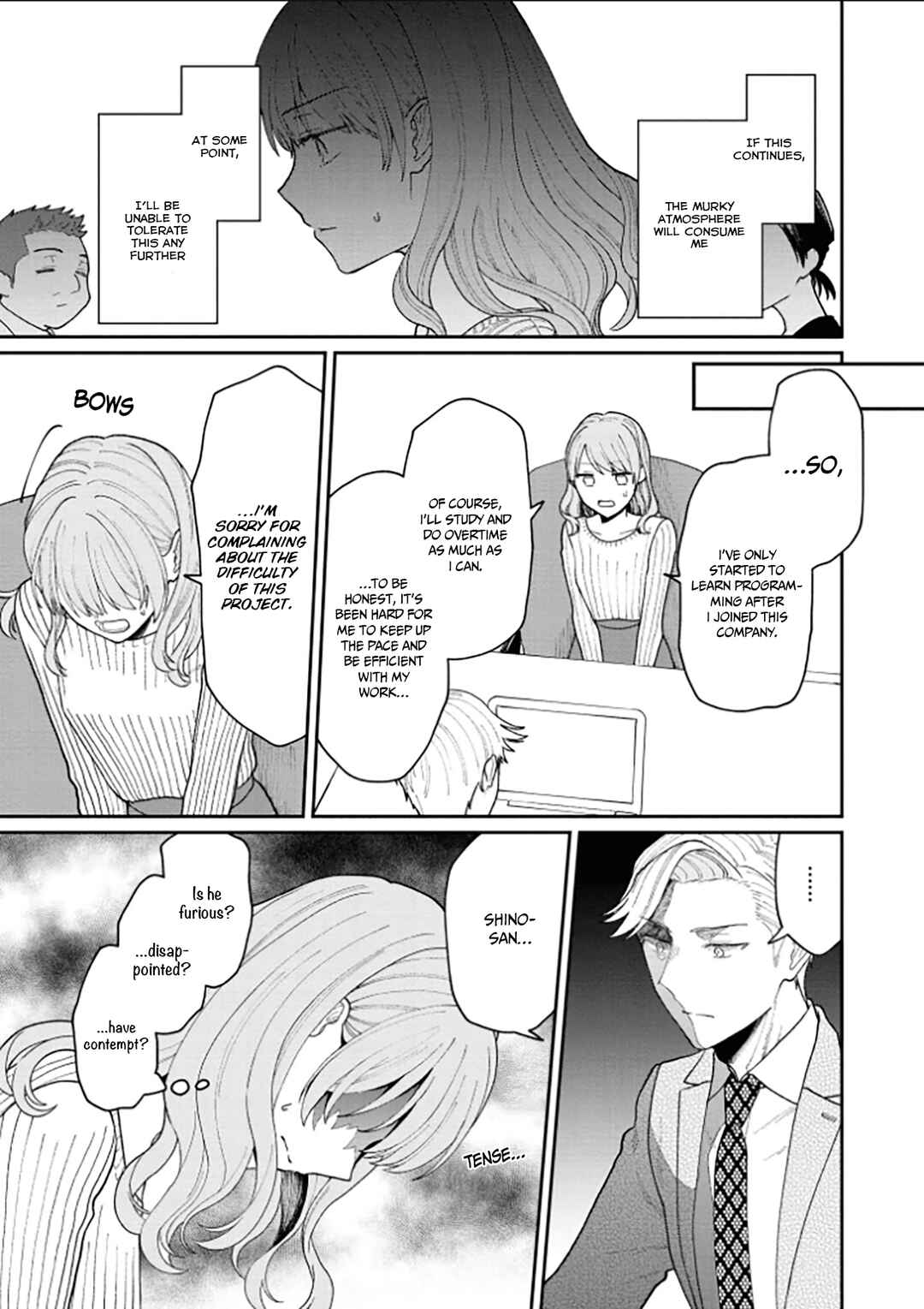 Kuuki ga "Yomeru" Shinnyuu Shain to Buaisou na Senpai Chapter 13 - Page 18