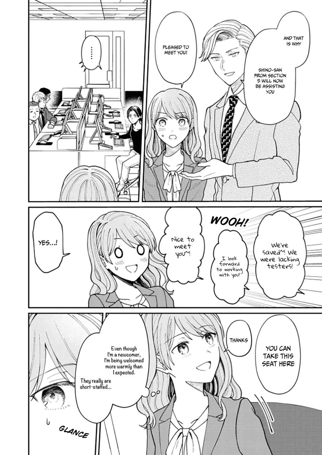 Kuuki ga "Yomeru" Shinnyuu Shain to Buaisou na Senpai Chapter 13 - Page 3
