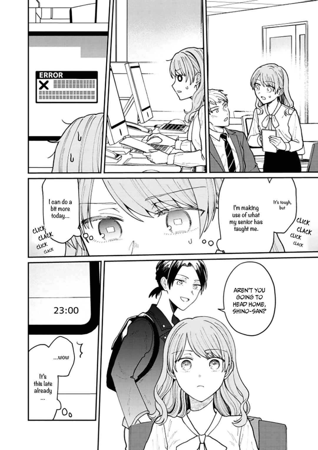Kuuki ga "Yomeru" Shinnyuu Shain to Buaisou na Senpai Chapter 13 - Page 5