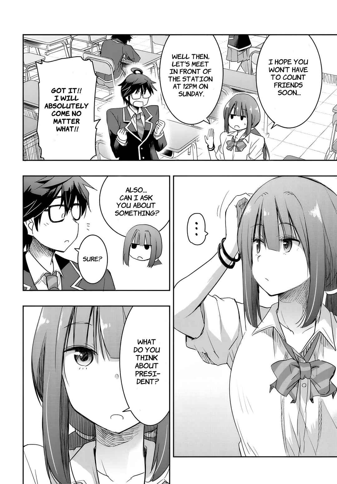 Watashi yori Tsuyoi Otoko to Kekkon shitai no - Seiso na Biji Seito Kaichou (Jitsu wa Moto Banchou) no Himitsu wo Shiru Inkya (Jitsu wa Kanojo wo Koeru Saikyou no Yankee) Chapter 8 - Page 5