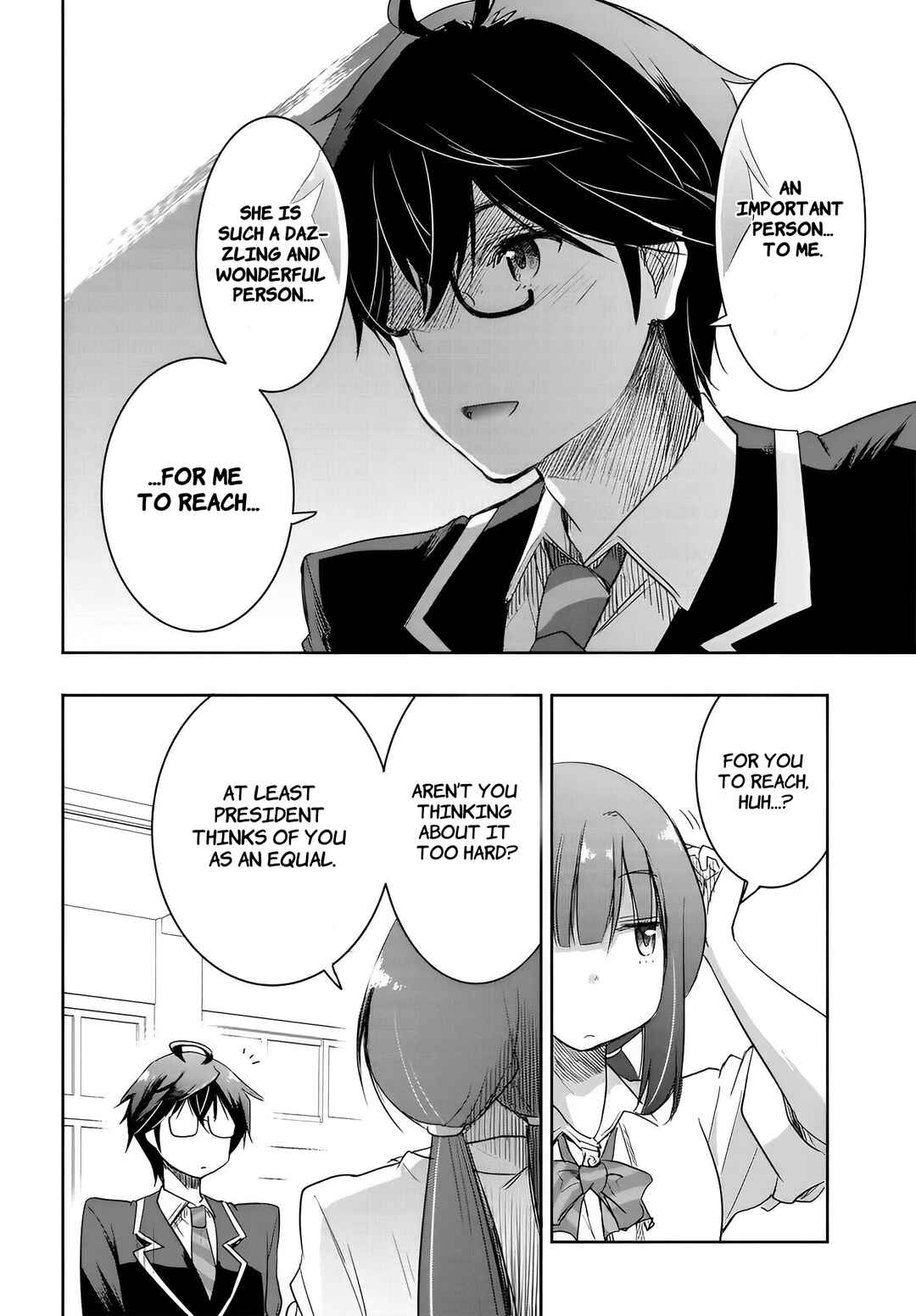 Watashi yori Tsuyoi Otoko to Kekkon shitai no - Seiso na Biji Seito Kaichou (Jitsu wa Moto Banchou) no Himitsu wo Shiru Inkya (Jitsu wa Kanojo wo Koeru Saikyou no Yankee) Chapter 8 - Page 7