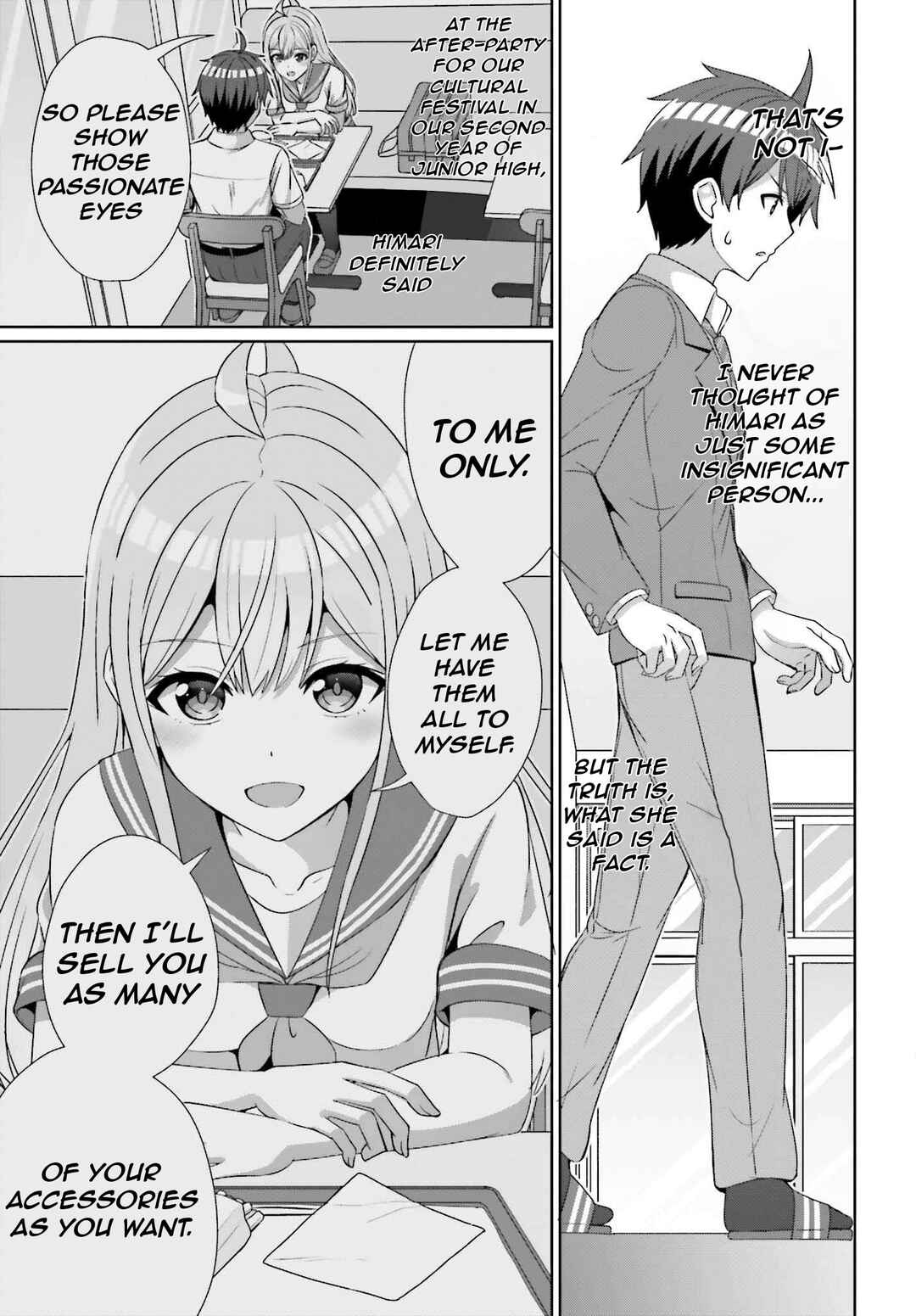 Danjo no Yujou wa Seiritsu suru? (Iya, Shinai!!) Chapter 24.2 - Page 6