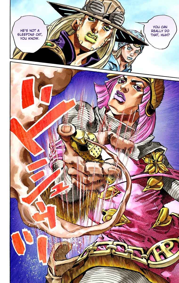 JoJo no Kimyou na Bouken: Part 7 - Steel Ball Run Color-ban Chapter 34 - Page 14