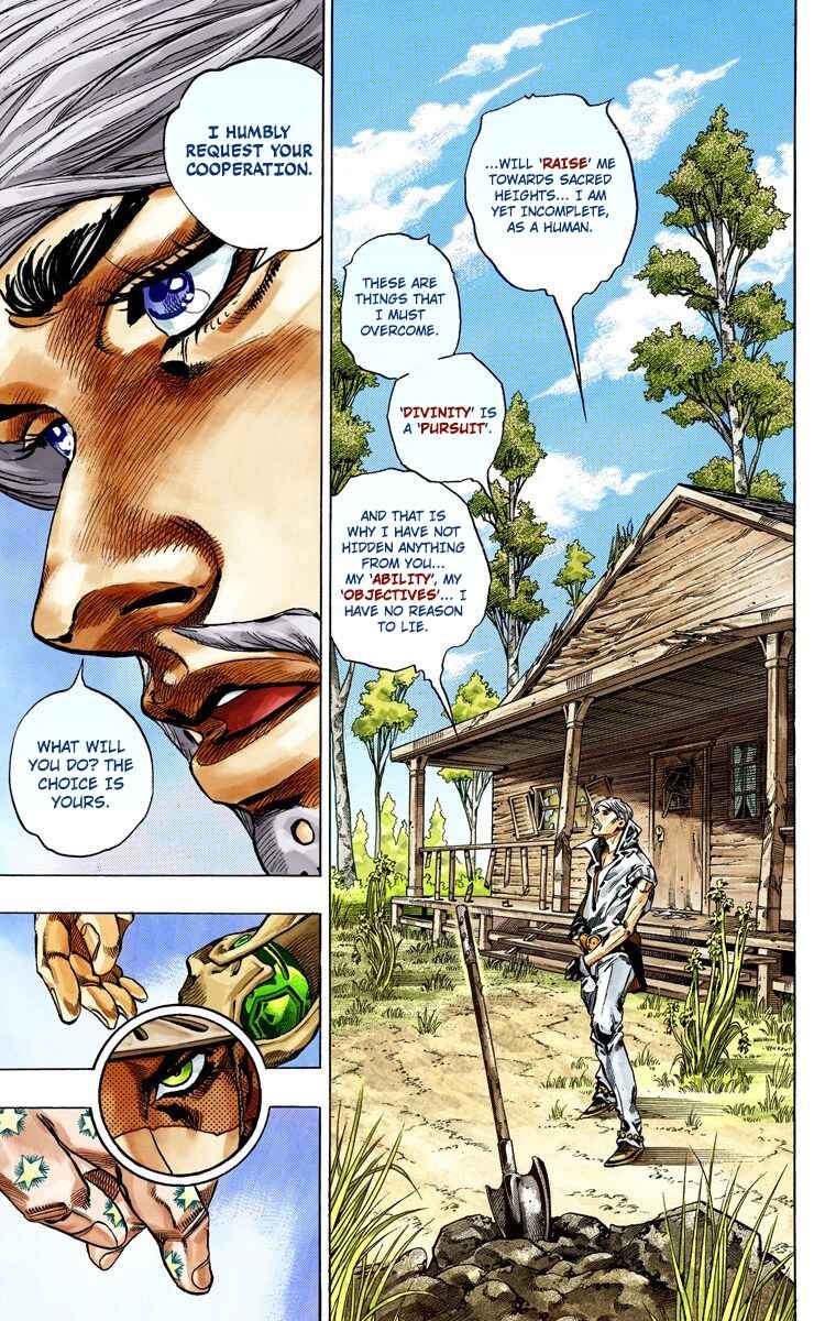 JoJo no Kimyou na Bouken: Part 7 - Steel Ball Run Color-ban Chapter 34 - Page 32
