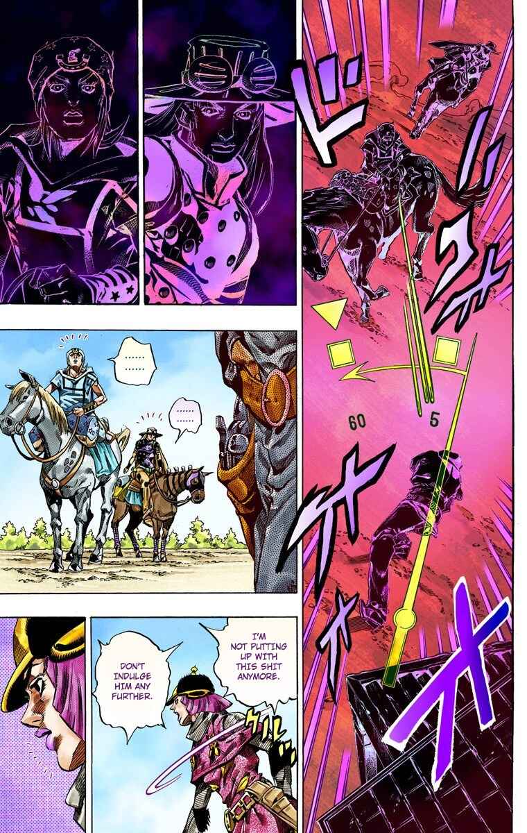 JoJo no Kimyou na Bouken: Part 7 - Steel Ball Run Color-ban Chapter 34 - Page 38
