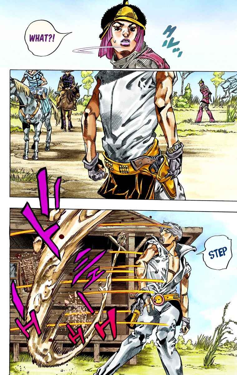 JoJo no Kimyou na Bouken: Part 7 - Steel Ball Run Color-ban Chapter 34 - Page 39