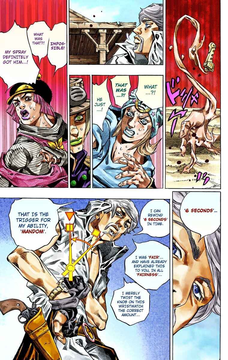 JoJo no Kimyou na Bouken: Part 7 - Steel Ball Run Color-ban Chapter 34 - Page 40