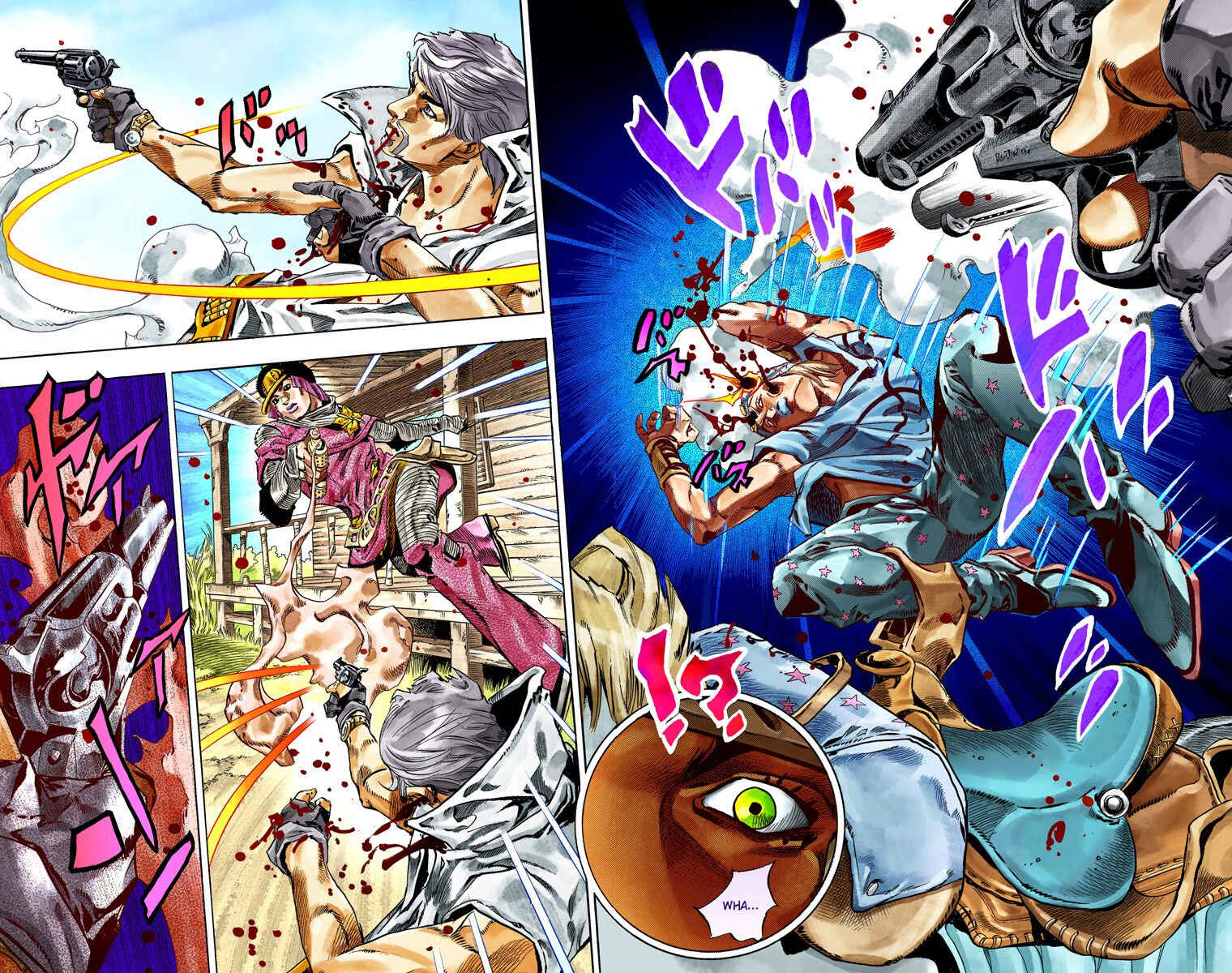 JoJo no Kimyou na Bouken: Part 7 - Steel Ball Run Color-ban Chapter 34 - Page 45