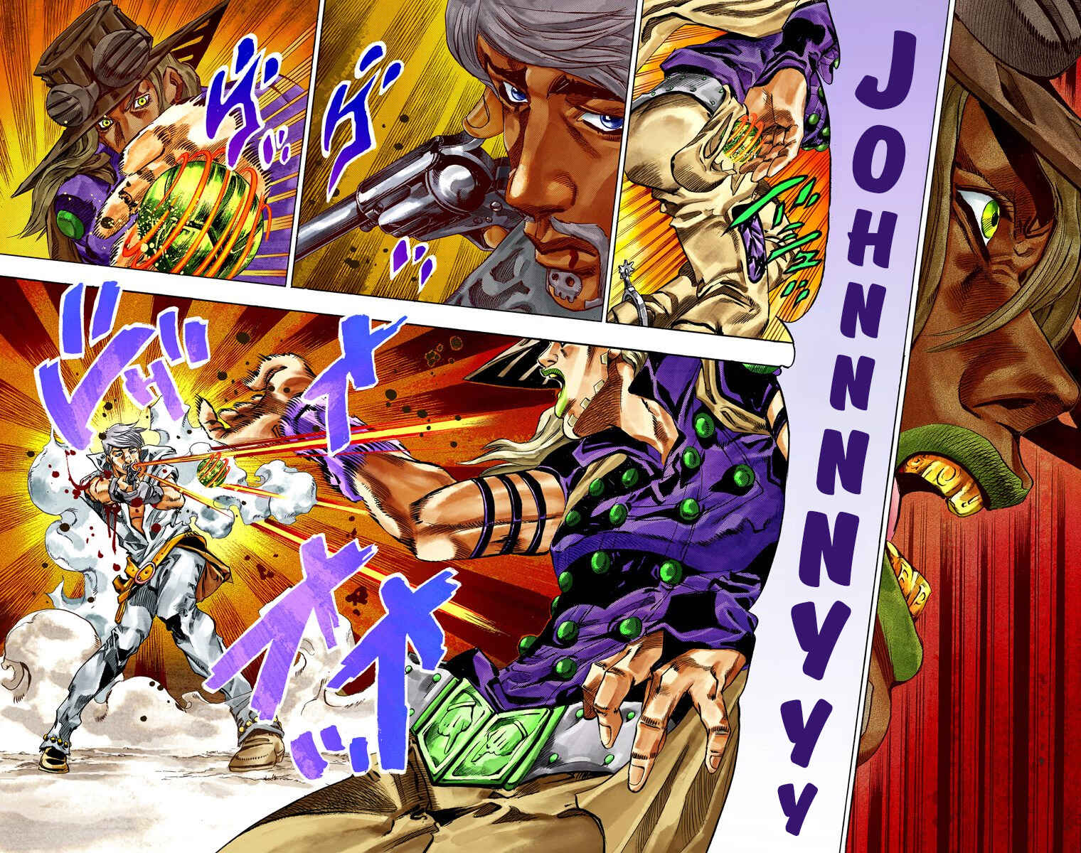 JoJo no Kimyou na Bouken: Part 7 - Steel Ball Run Color-ban Chapter 34 - Page 47