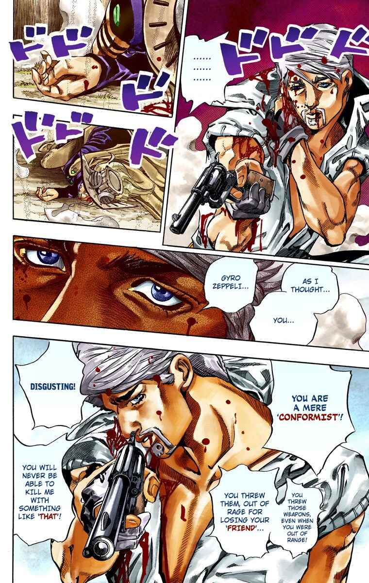 JoJo no Kimyou na Bouken: Part 7 - Steel Ball Run Color-ban Chapter 34 - Page 49