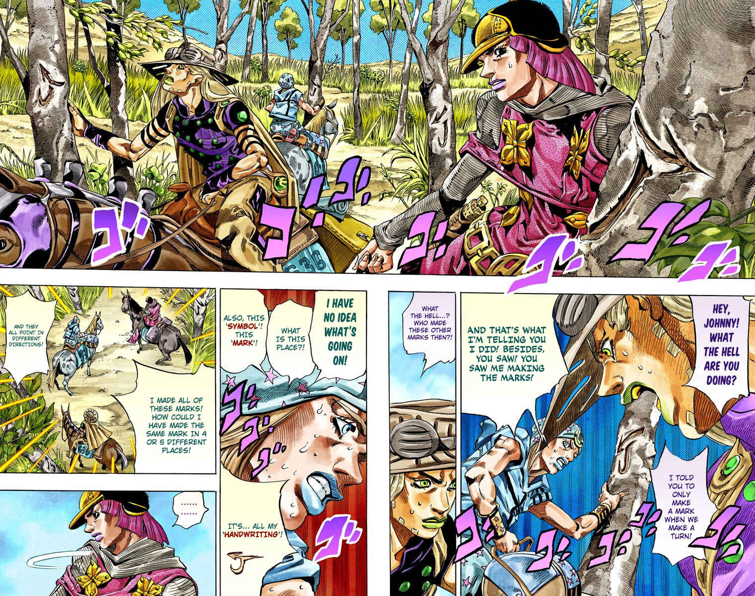 JoJo no Kimyou na Bouken: Part 7 - Steel Ball Run Color-ban Chapter 34 - Page 9