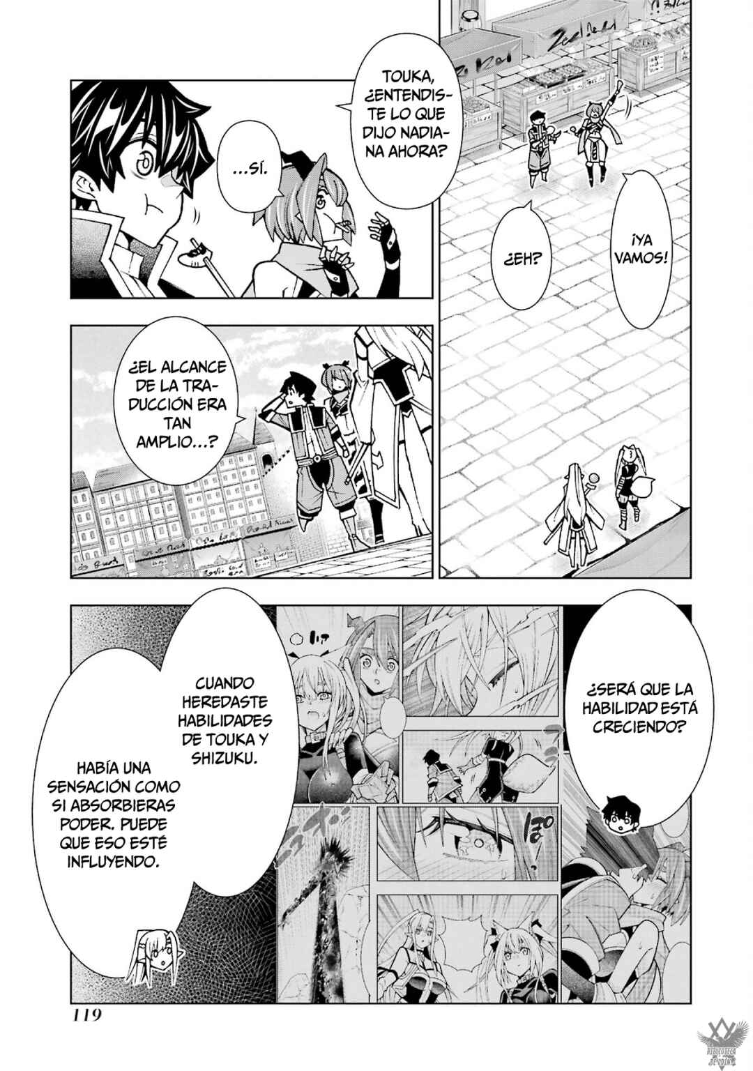 Man-nen F-Rank "Tsuuyaku" Sukiru-mochi Teihen Boukensha, Ishu-zoku no Saikyou Bishoujo-tachi to Party wo Kundesainou ni Kaikashi Musou suru Chapter 3 - Page 10