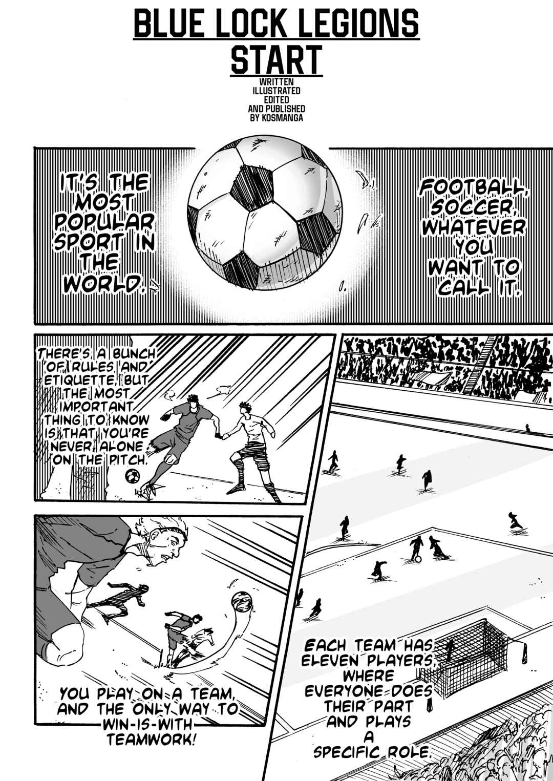 Blue Lock Legions Chapter 0 - Page 3