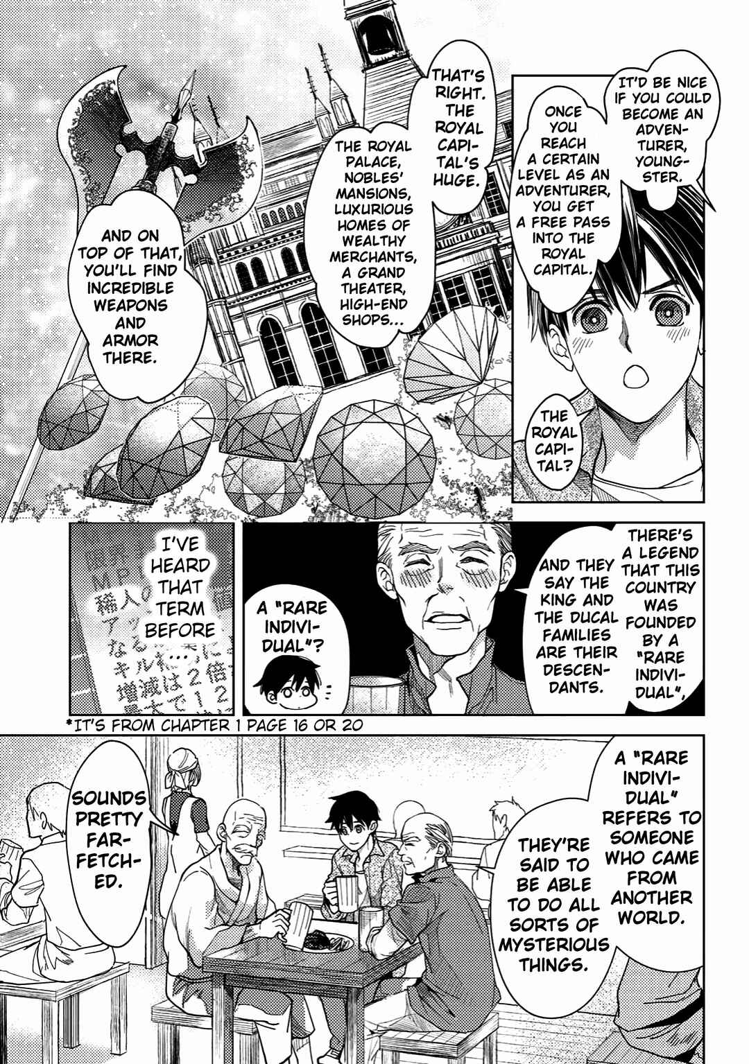 Ossan no Remake Bouken Nikki ~Autocamp kara Hajimaru Isekai Mankitsu Life~ Chapter 4 - Page 13