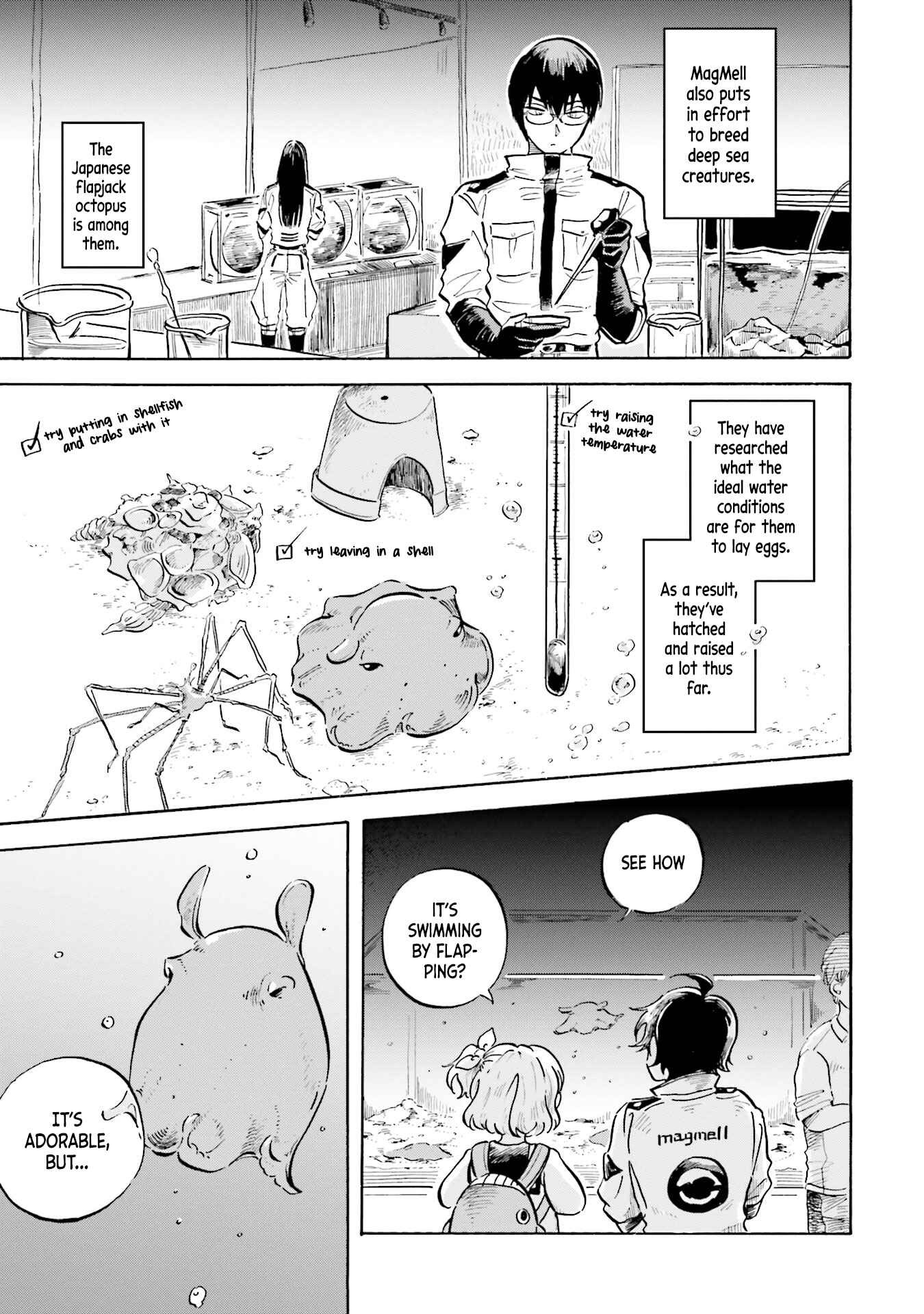 Magmell Shinkai Suizokukan Chapter 6 - Page 11