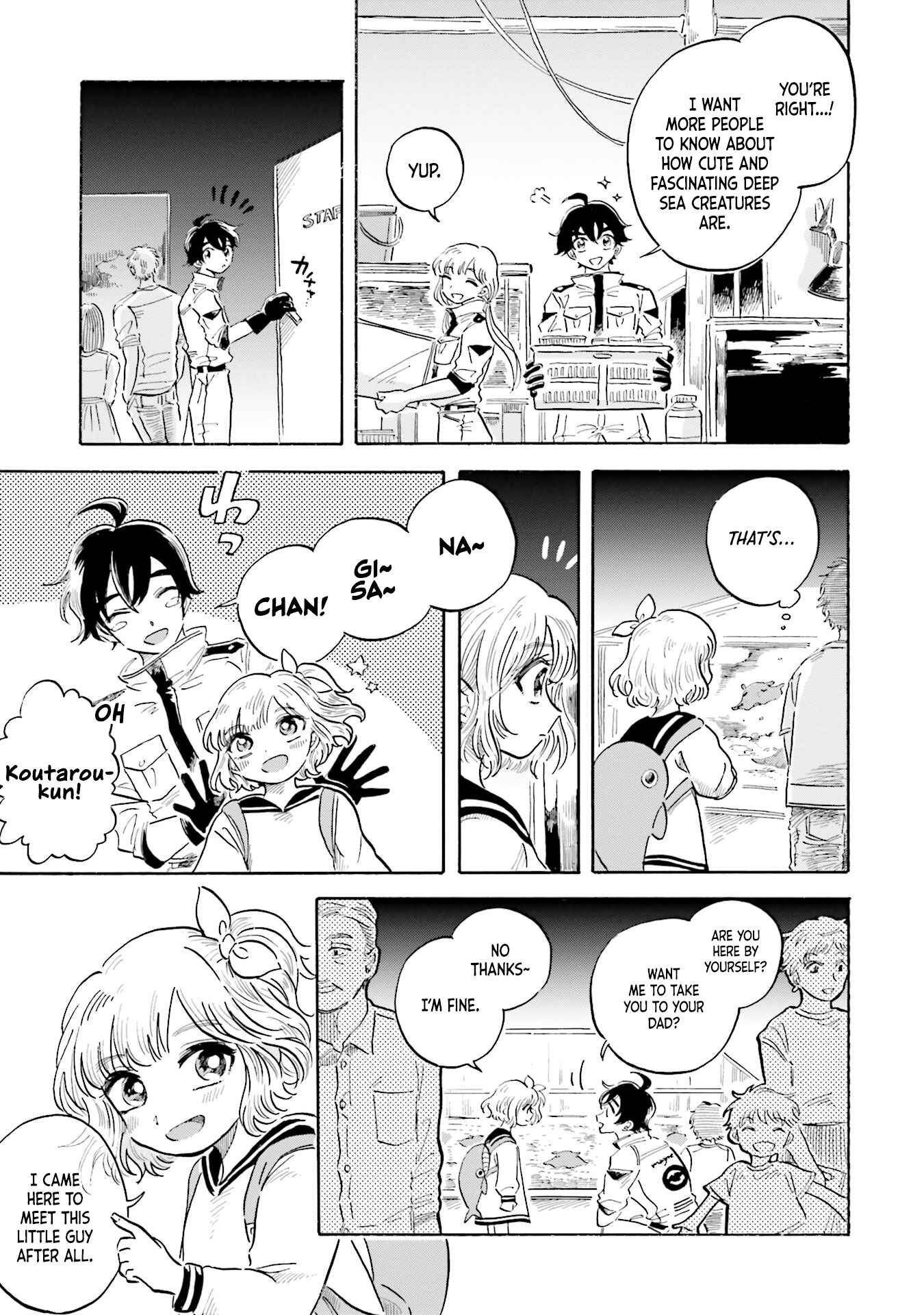 Magmell Shinkai Suizokukan Chapter 6 - Page 9
