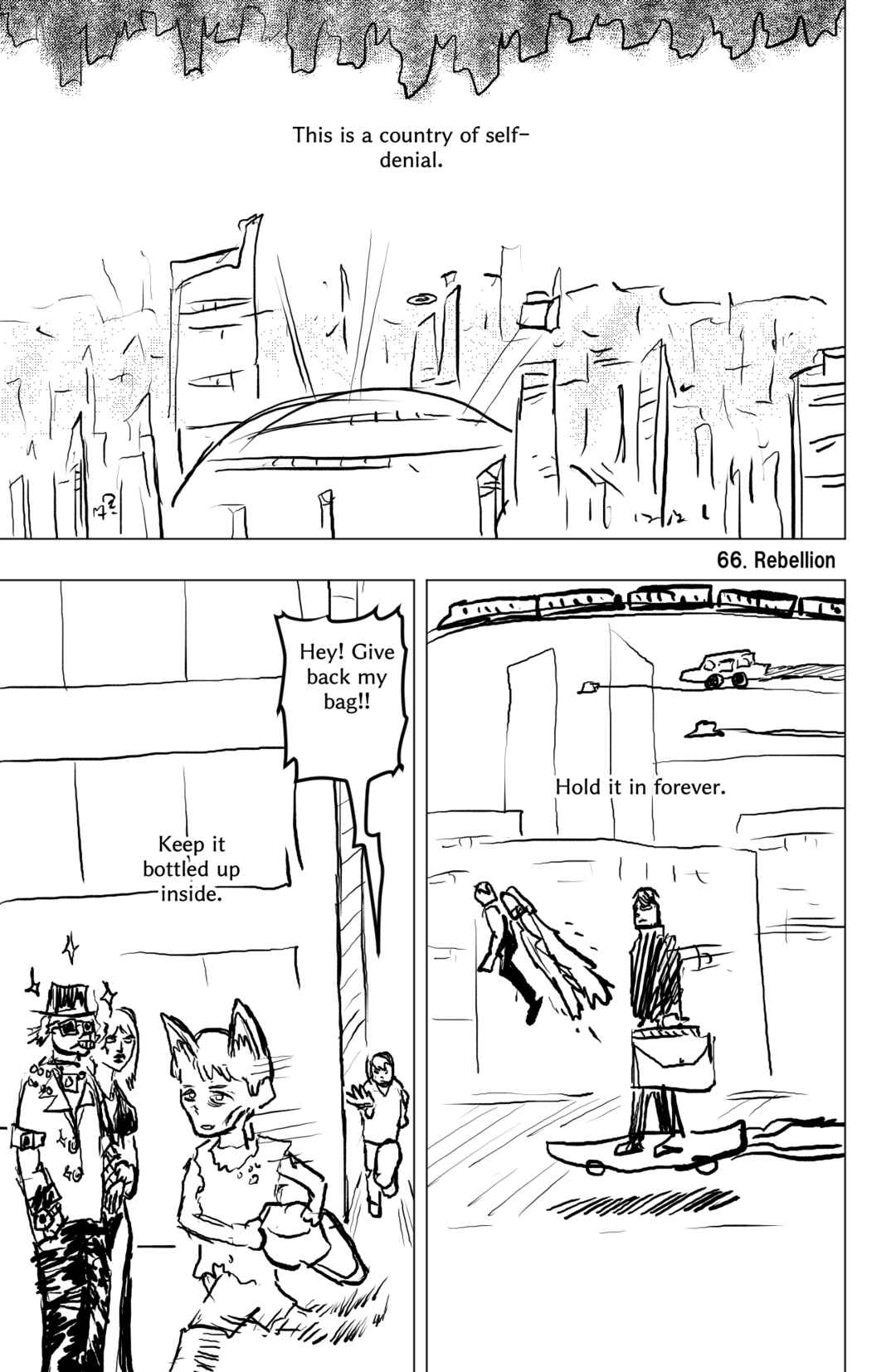 TEKNO: Sci-Fi Shonen Manga! Chapter 66 - Page 1