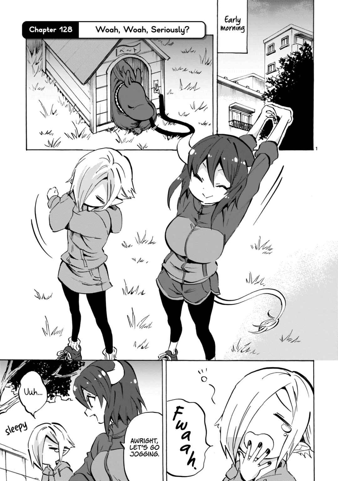 Jashin-chan Dropkick Chapter 128 - Page 1