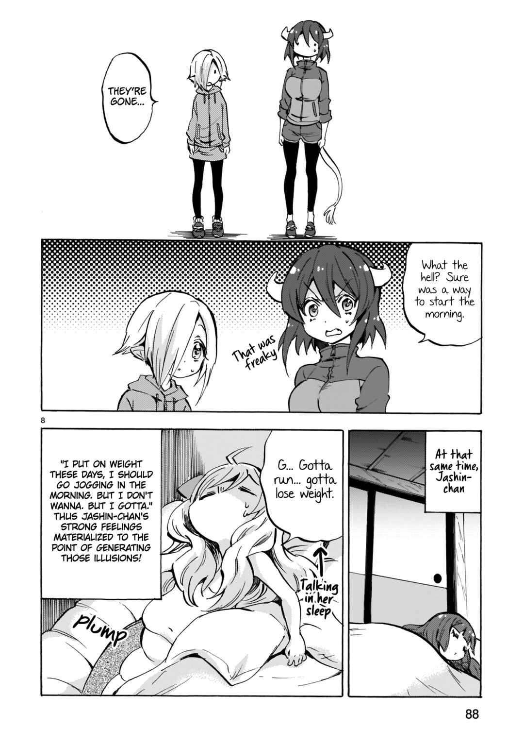 Jashin-chan Dropkick Chapter 128 - Page 8