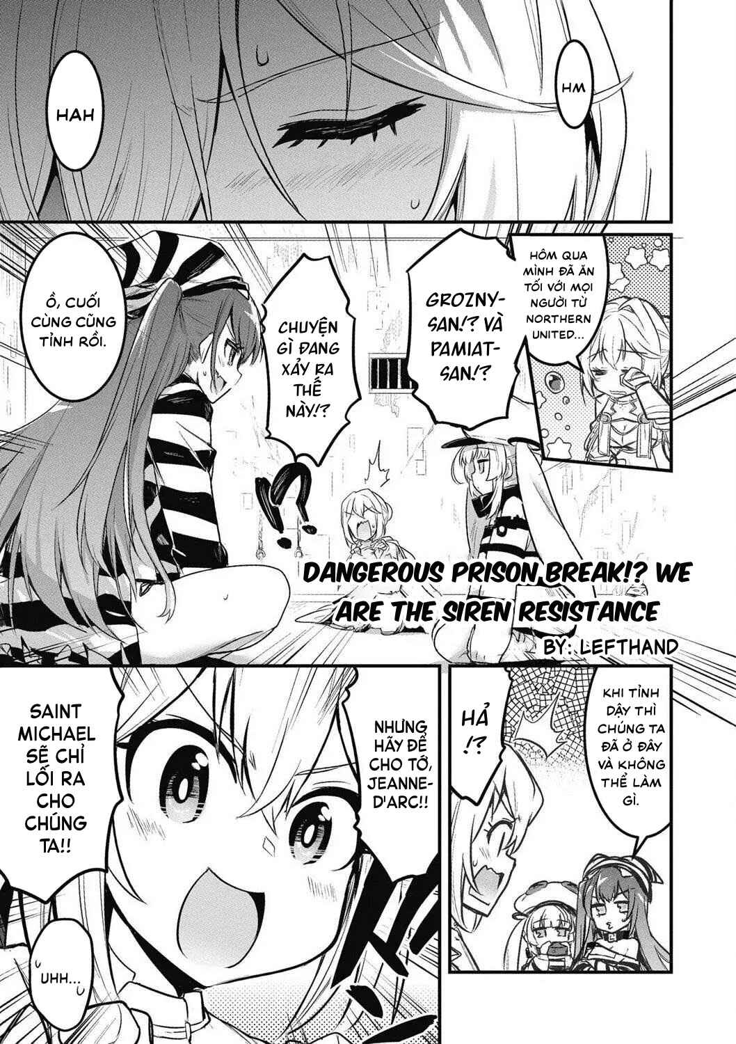 Azur Lane Comic Anthology Breaking!! Chapter 8 - Page 1