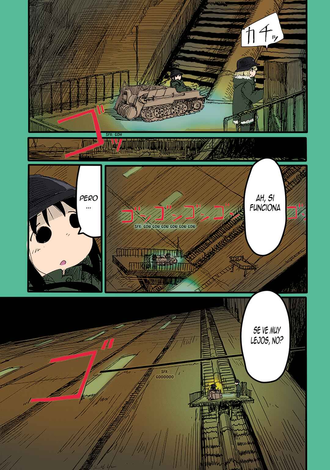 Shoujo Shuumatsu Ryokou (Fan Colored) Chapter 23 - Page 13
