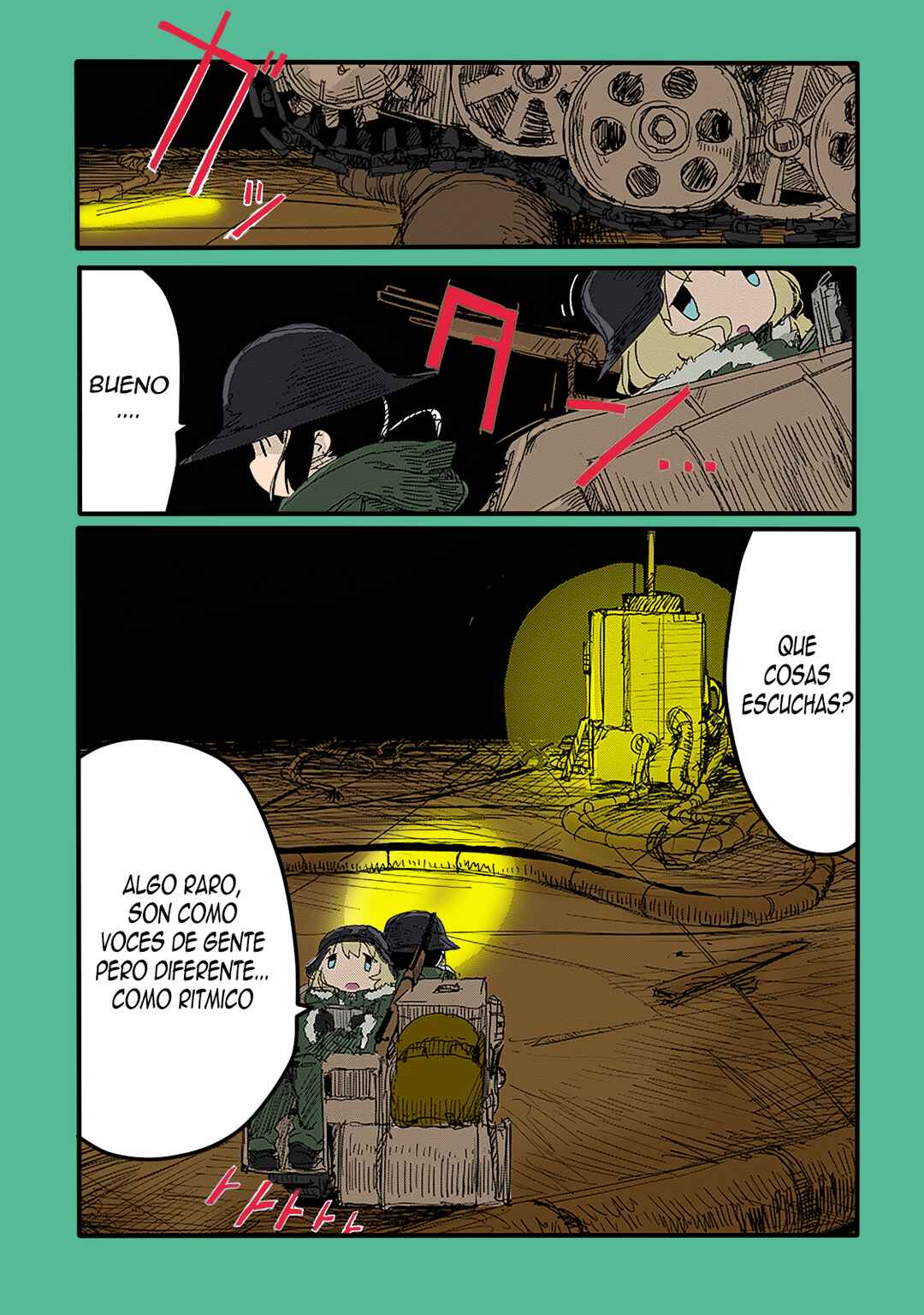 Shoujo Shuumatsu Ryokou (Fan Colored) Chapter 23 - Page 5