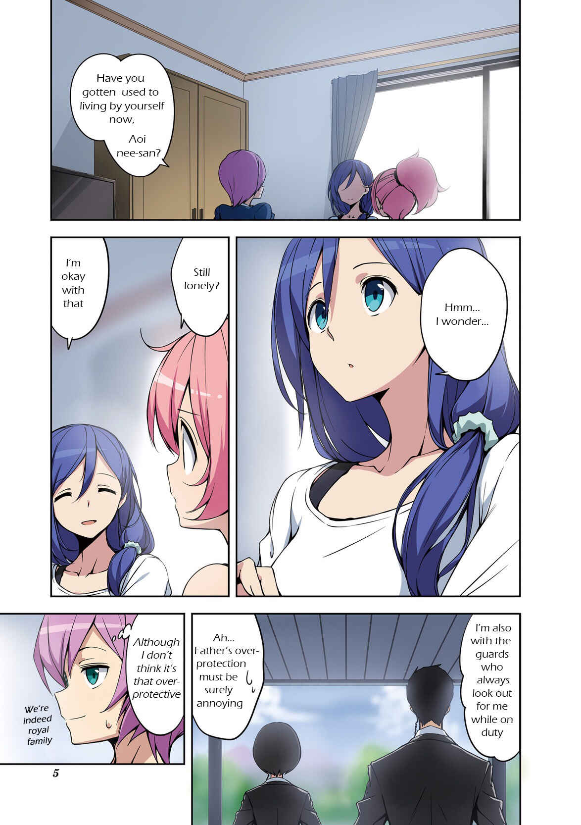 Joukamachi no Dandelion Chapter 40.5 - Page 1