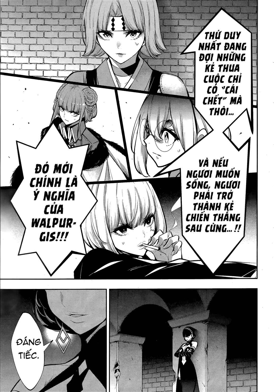 Majo Taisen - 32-nin no Isai no Majo wa Koroshiau Chapter 56 - Page 25