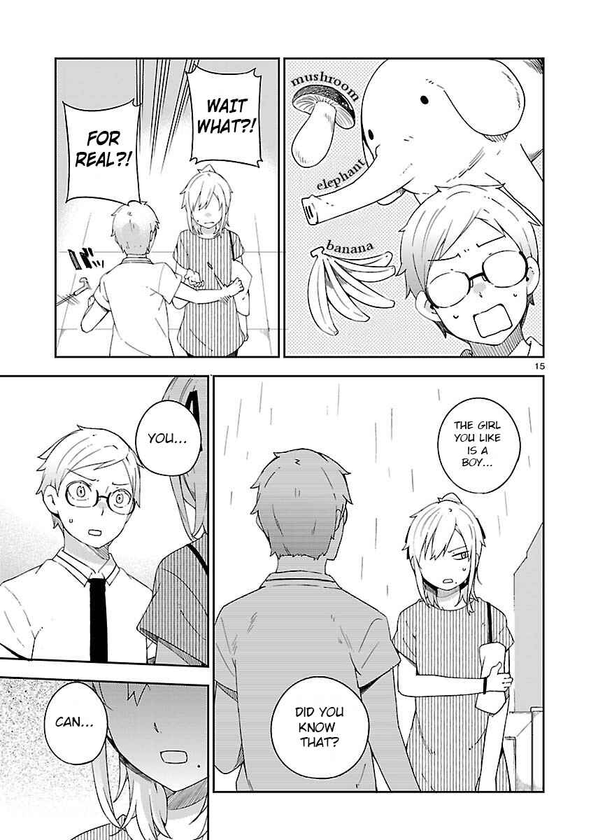 Ookami Shounen wa Kyou mo Uso wo Kasaneru Chapter 19 - Page 15