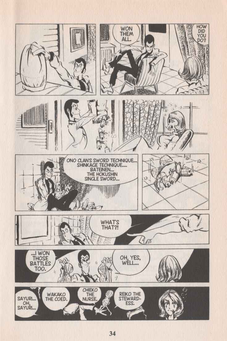 Lupin III Chapter 41 - Page 9