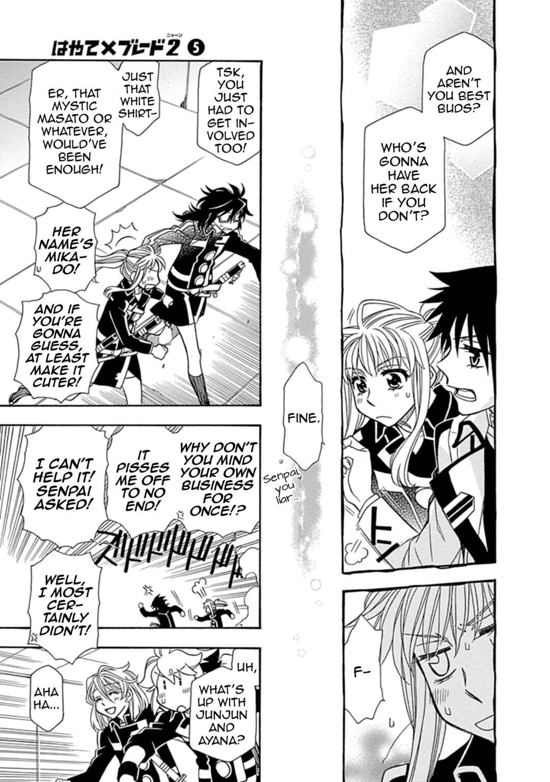 Hayate x Blade 2 Chapter 34 - Page 3