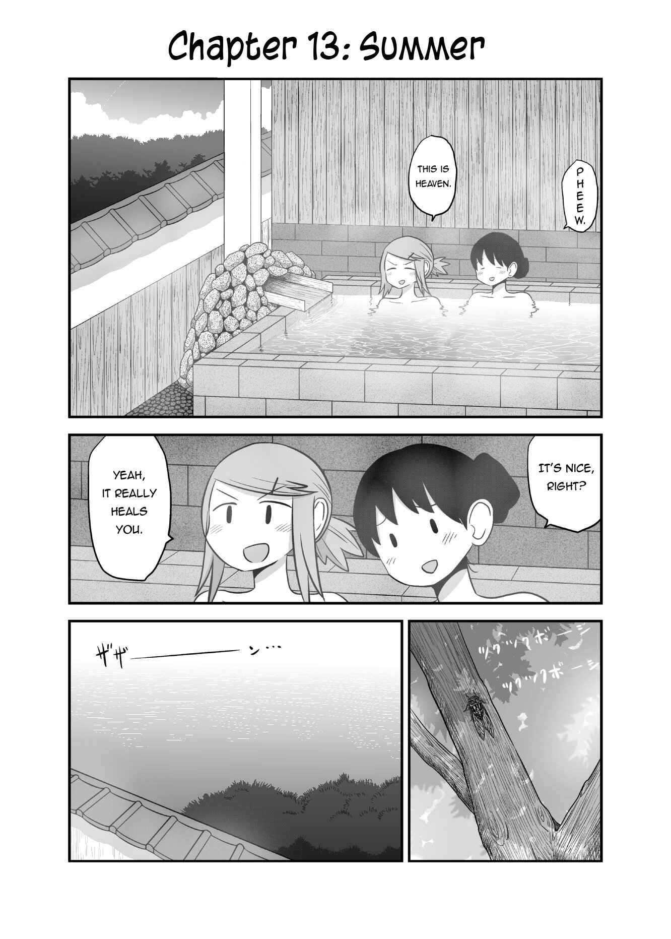 Yuri Natsu: Minshuku Kagaya Chapter 13 - Page 1