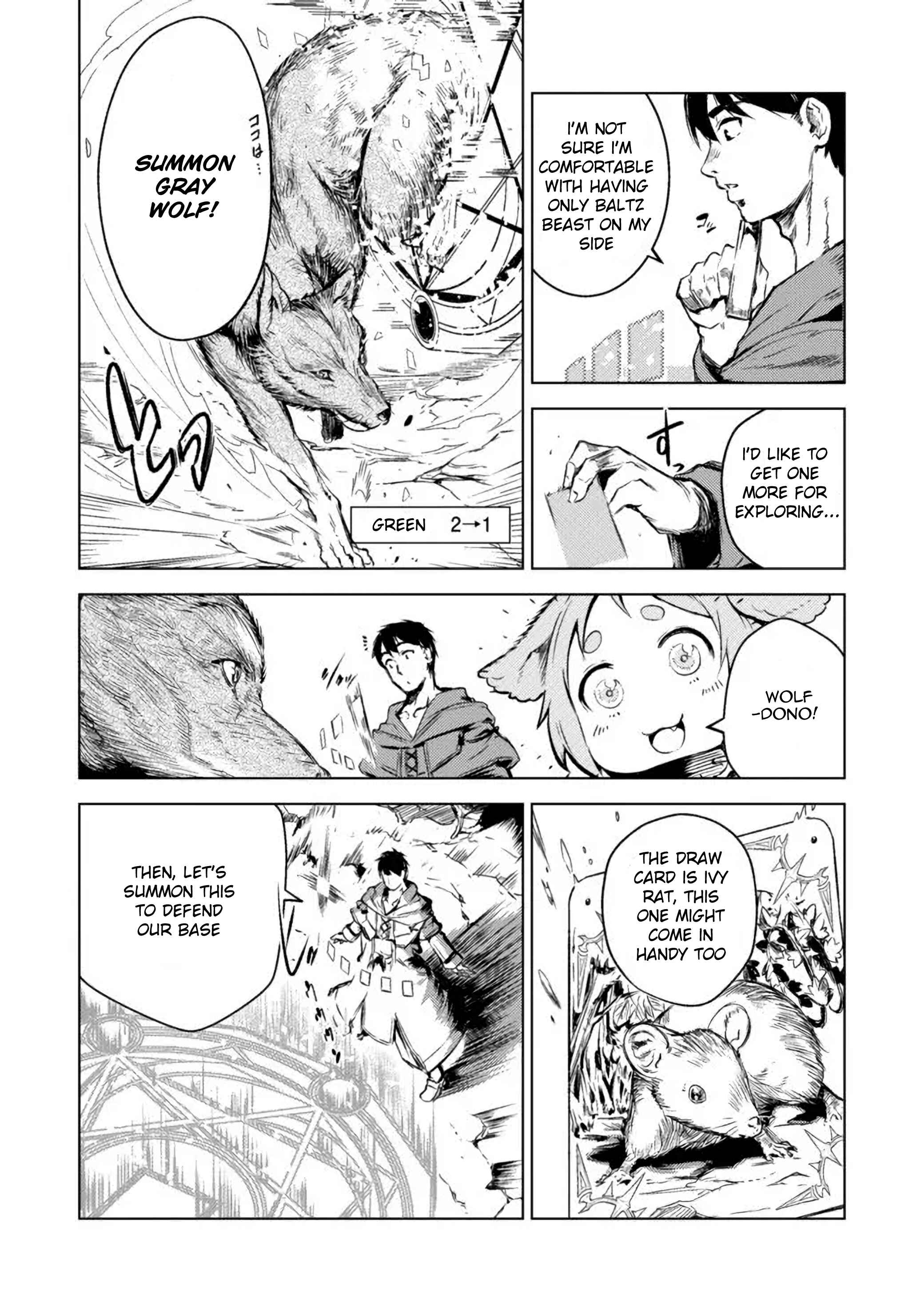 Deck Hitotsu de Isekai Tanbou Chapter 3.1 - Page 5
