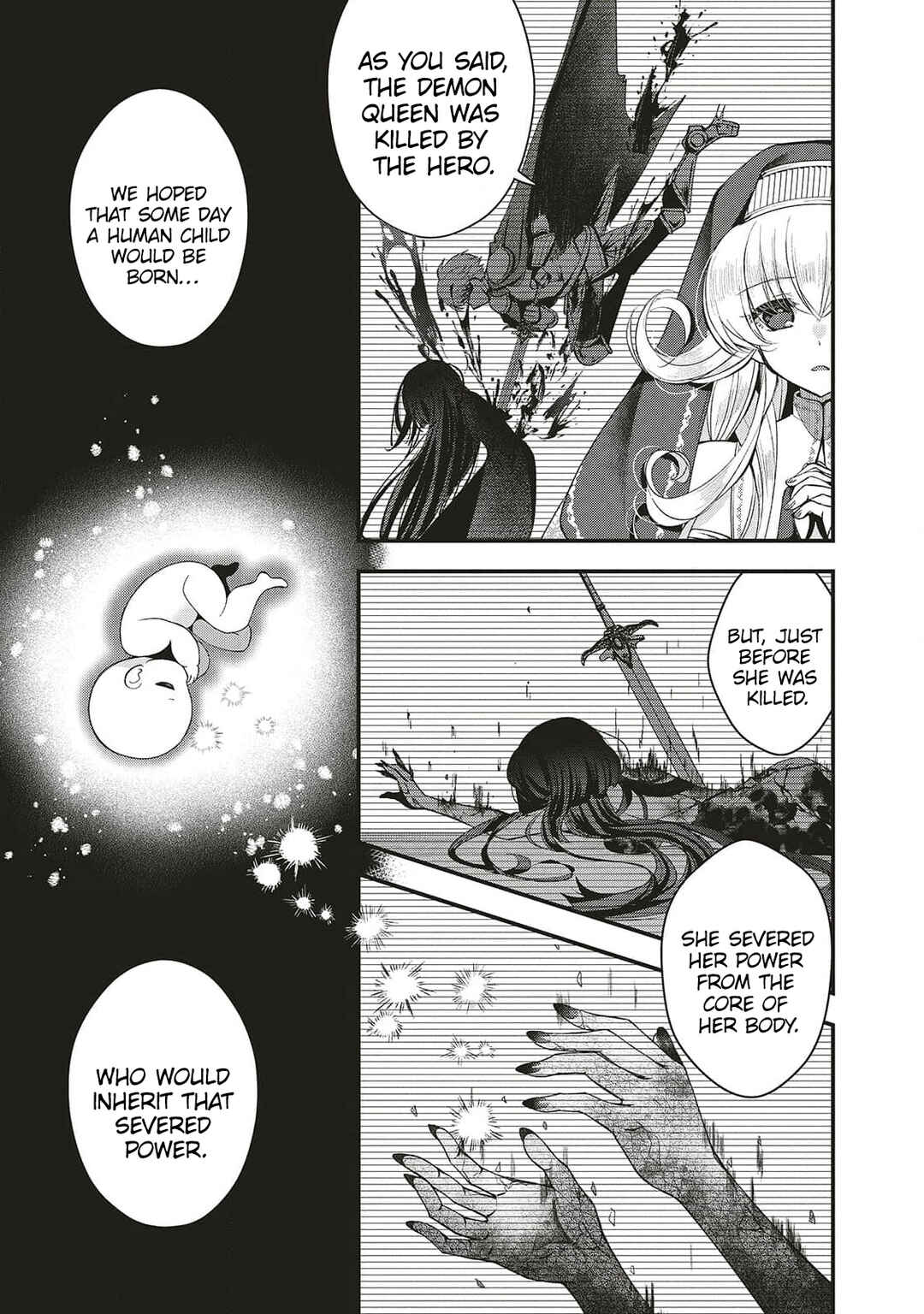 Ochikobore Yuusha to Rikka no Majo Chapter 1.2 - Page 6
