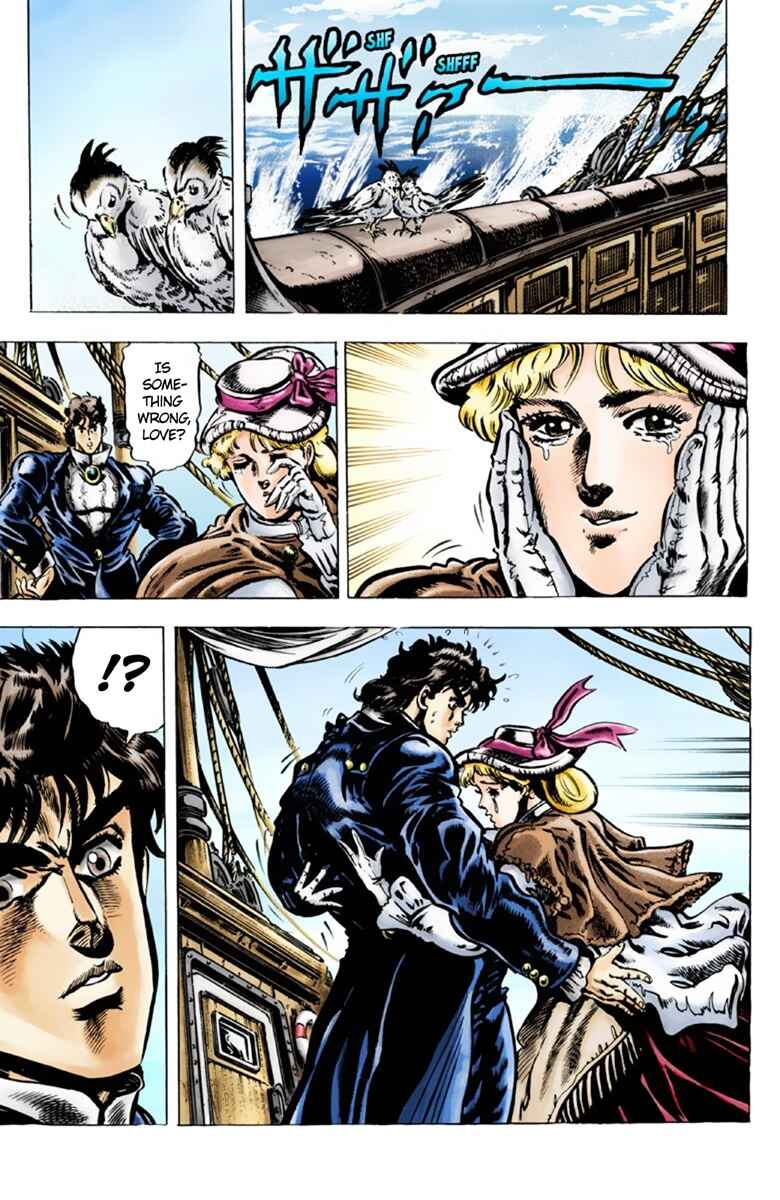 JoJo no Kimyou na Bouken: Part 1 - Phantom Blood Color-ban Chapter 42 - Page 4