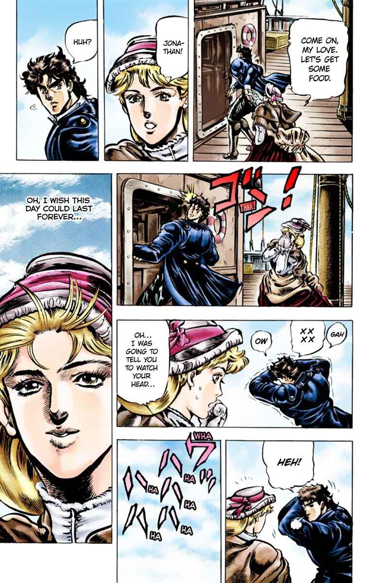 JoJo no Kimyou na Bouken: Part 1 - Phantom Blood Color-ban Chapter 42 - Page 6