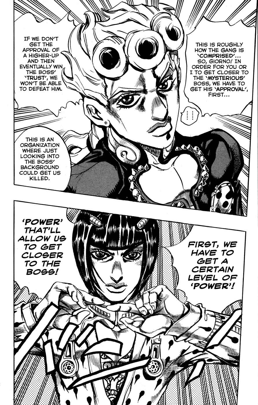 JoJo no Kimyou na Bouken: Part 5 - Ougon no Kaze Chapter 17 - Page 4