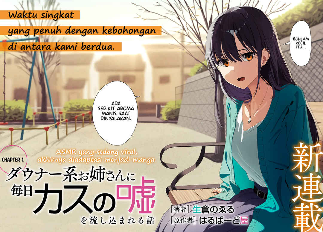 Daunaa Kei Onee-san ni Mainichi Kasu no Uso wo Nagashikomareru Hanashi Chapter 1 - Page 4