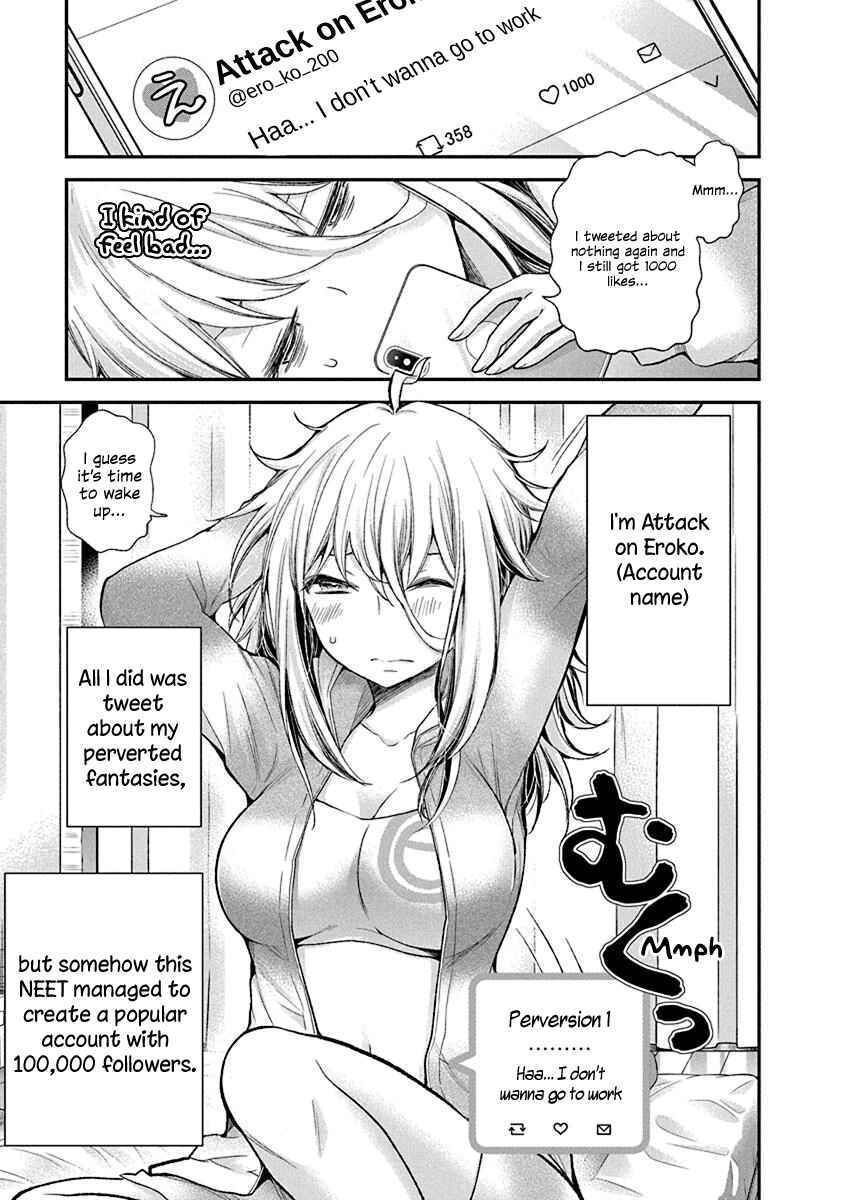 Shingeki no Eroko-san: Hen na Oneesan wa Danshi Kousei to Nakayoku Naritai Chapter 1 - Page 5
