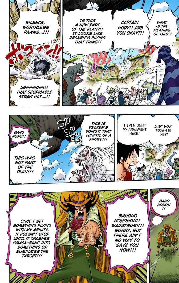 One Piece (Official Colored) Chapter 637 - Page 14