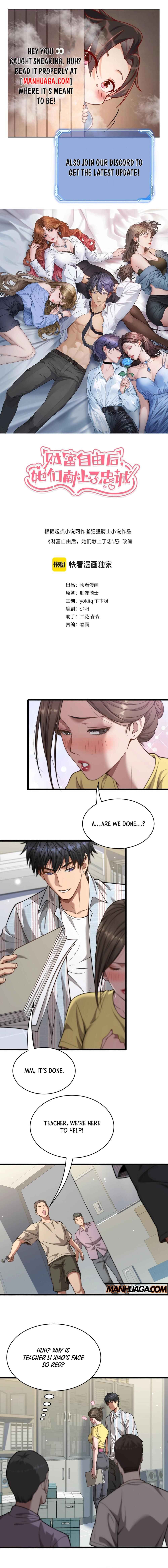 After Becoming Financially Free, They Offered Their Loyalty Chapter 9 - Page 1