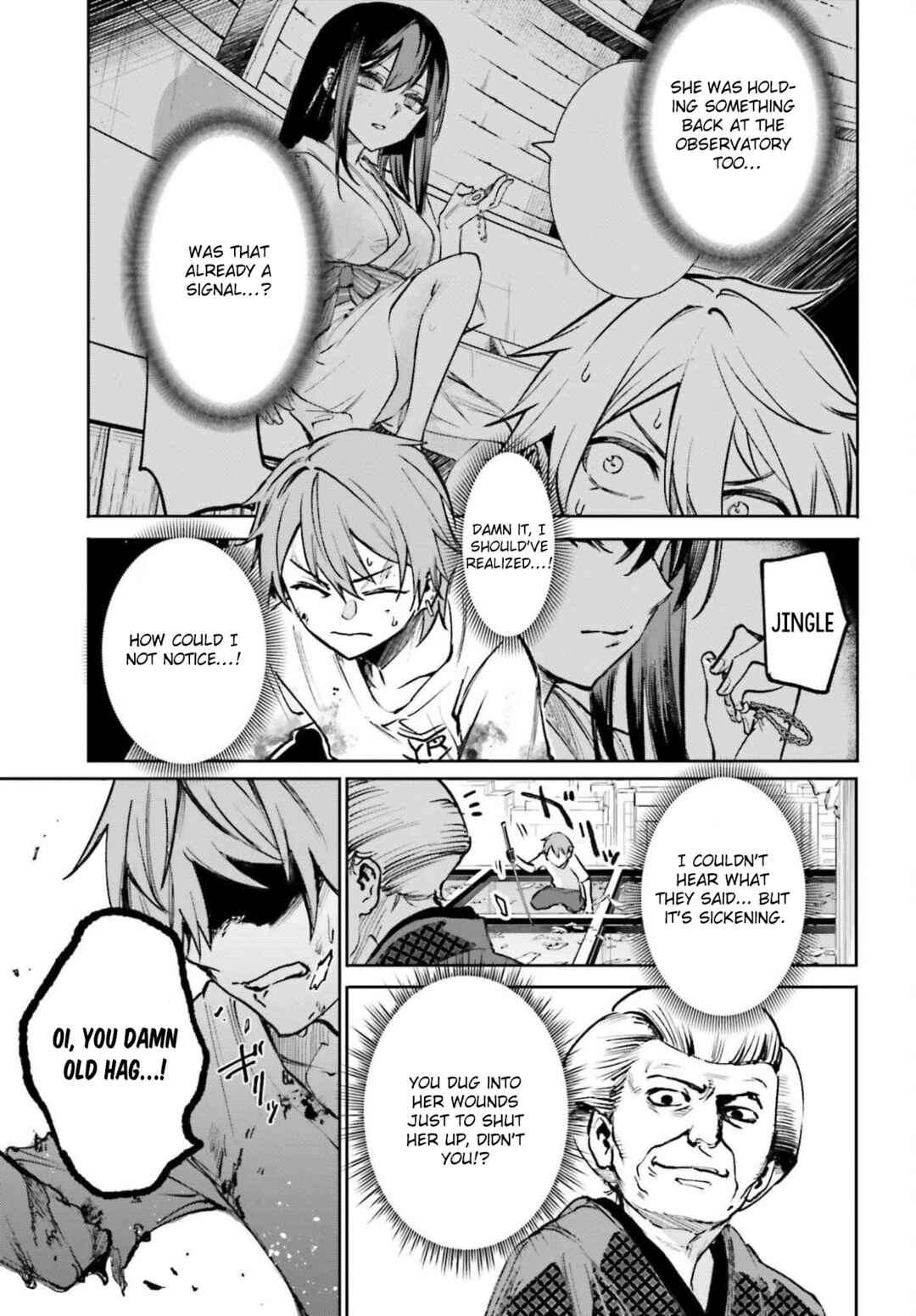 Danshi Kinsei Game Sekai de Ore ga Yaru Beki Yuiitsu no Koto: Yuri no Aida ni Hasamaru Otoko Toshite Tensei Shite Shimaimashita Chapter 10 - Page 13