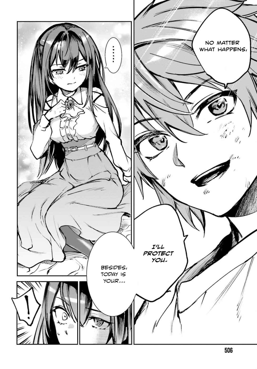 Danshi Kinsei Game Sekai de Ore ga Yaru Beki Yuiitsu no Koto: Yuri no Aida ni Hasamaru Otoko Toshite Tensei Shite Shimaimashita Chapter 10 - Page 4