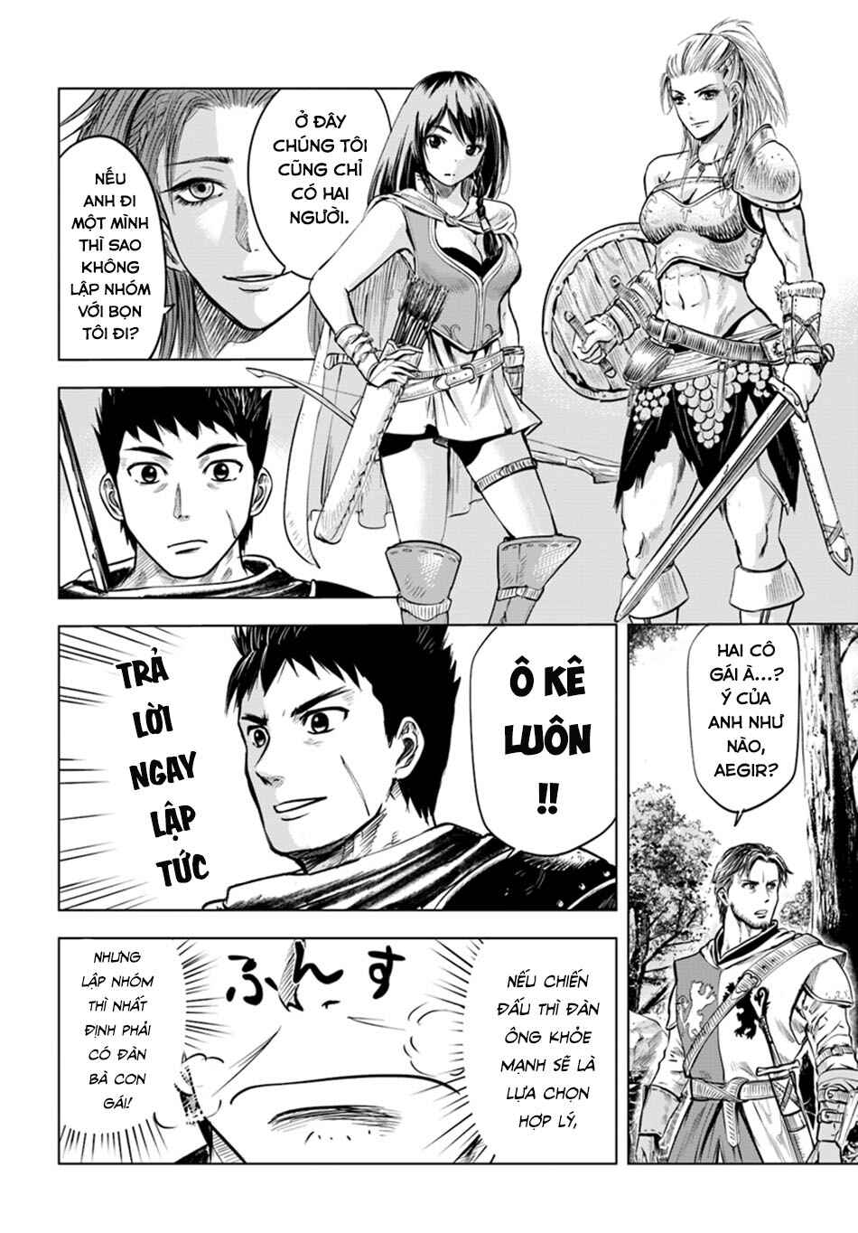 Oukoku e Tsuzuku Michi - Dorei Kenshi no Nariagari Harem Life Chapter 5 - Page 6