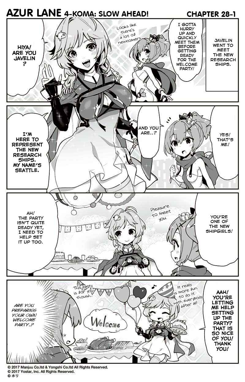 Azur Lane: Bisoku Zensin! Chapter 28 - Page 1